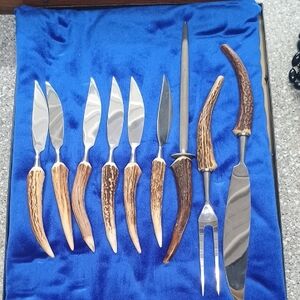 Anton Winger JR Antler Handle Cutlery Set